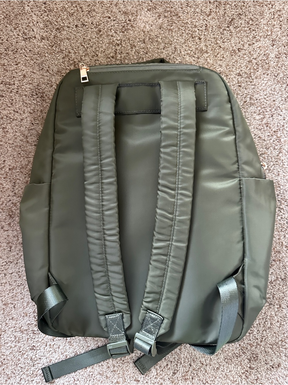 Olive Green Everyday Backpack - Picture 2 of 7